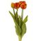 Цветы искусственные "Букет Тюльпанов" (Real Touch), L12 W12 H37 см