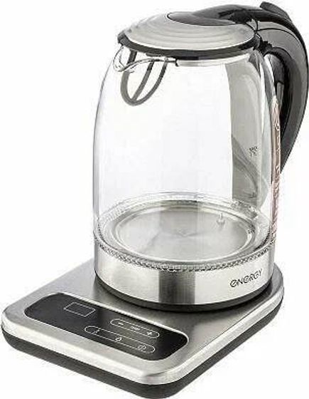 Чайник электрический Energy E-220E 1.7л 2200Вт черный