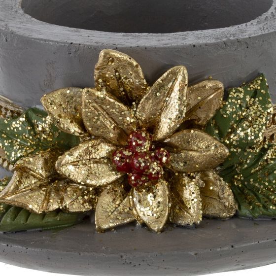 Подсвечник, L10 W10 H4 см