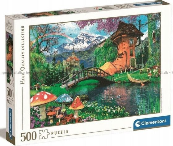 Clementoni Clementoni Puzzle 500el The Old Shoe House 35522