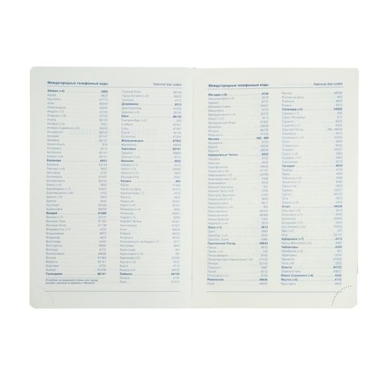 !Ежедневник НЕдатир. А5, 136 листов в линейку, кожзам &quot;Небраска&quot;, золотой срез, синий