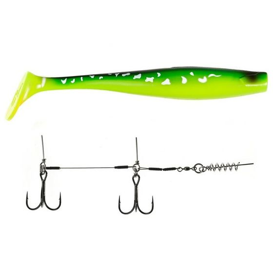 Виброхвосты LJ 3D BBS Series GIANT KUBIRA SWIM SHAD 10,3in (26,00)/PG26 1шт.+Stinger XL