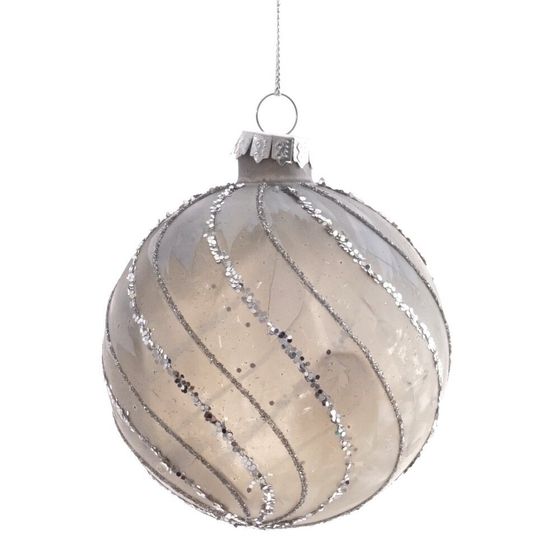 Украшение новогоднее &quot;Шар&quot;, L8 W8 H10 см, 2в.