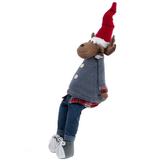 Игрушка набивная &quot;Олень&quot;, L25 W14 H68/30 см