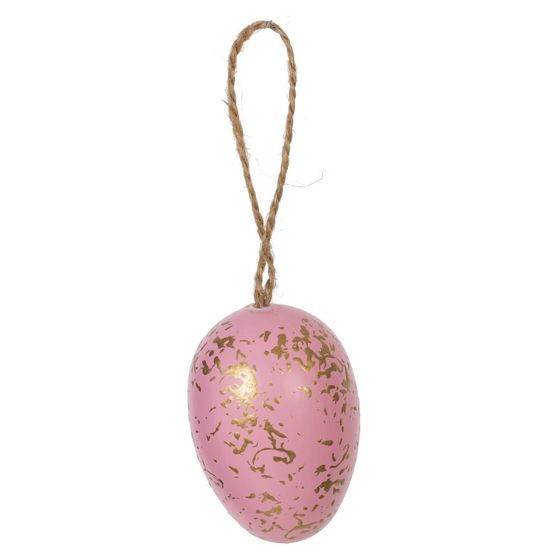 Набор из 6-х изделий декоративных подвесных &quot;Яйцо&quot; (4*6), L13,5 W12,5 H4 см