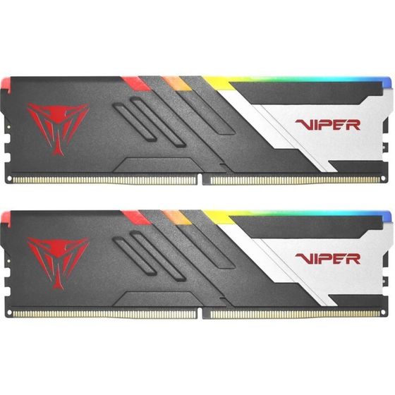 Память DDR5 2x16GB 6600MHz Patriot PVVR532G660C34K Viper Venom RGB RTL Gaming PC5-52800 CL3   102936