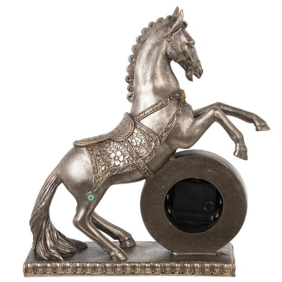 Фигурка декоративная &quot;Лошадь&quot; с часами (ААх1 н/п), L32 W9,5 H35 см