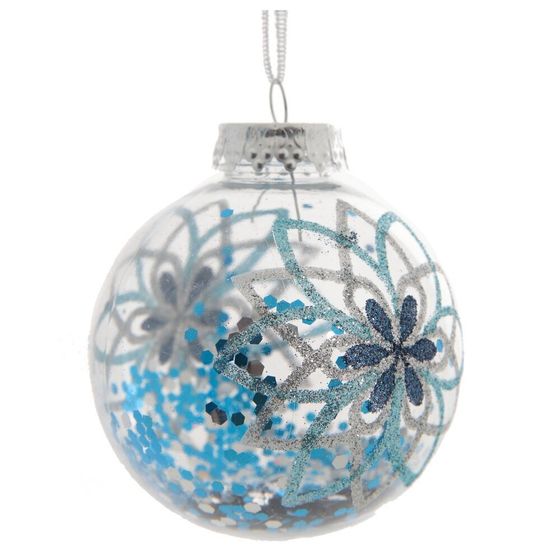 Набор из 12шт Украшение новогоднее &quot;Шар&quot;, D 8 см, L35 W27 H8,5 см