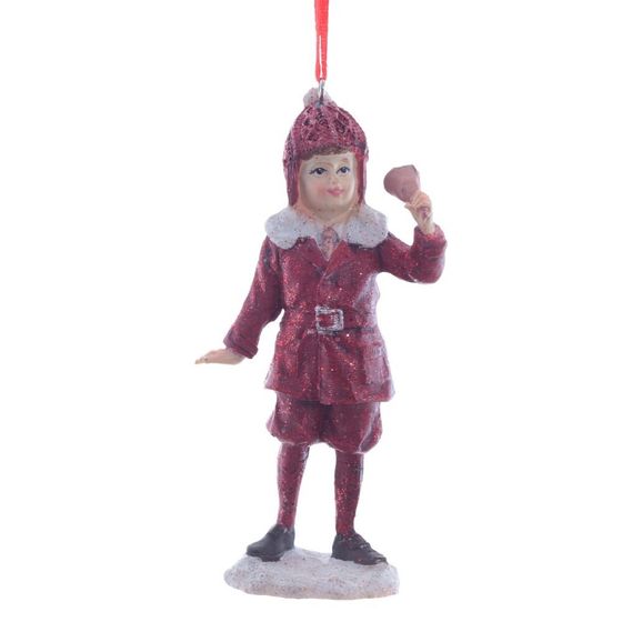 Изделие декоративное подвесное "Девочка/Мальчик", L5,5 W3 H12 см, 6в.