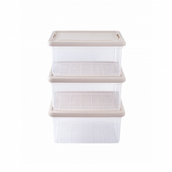 Набор коробок для хранения STORMAX INFINITY 3шт 9л