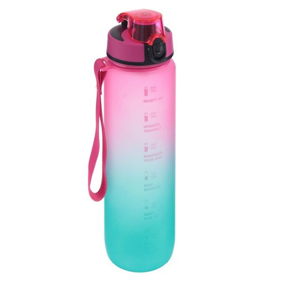 Бутылка, 1000 мл, L7,5 W7,5 H28 см, дизайн микс