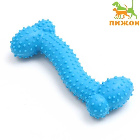 Игрушка жевательная &quot;Любимое лакомство&quot;, TPR, 11 х 4 см, голубая