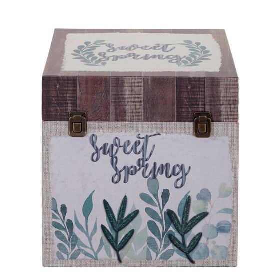 !09 Шкатулка "Сундук", Д30 Ш30 В30,5 см