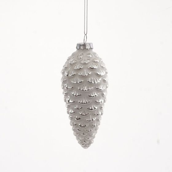 Украшение новогоднее "Шишка", L6 W6 H15 см