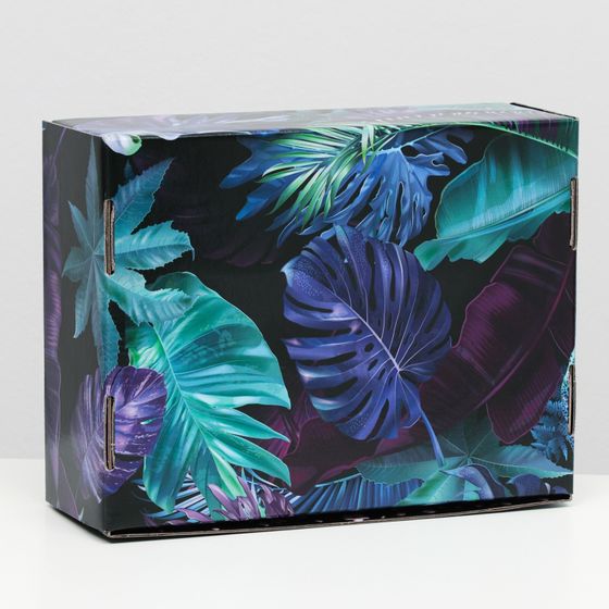 !Подарочная коробка двусторонняя Gift 27 х 21 х 9 см