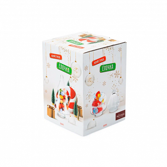 Конфетница ЕЛОЧКА 900мл