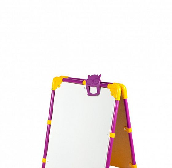 Мольберт двусторонний Растущий для детей от 3 лет сиреневый