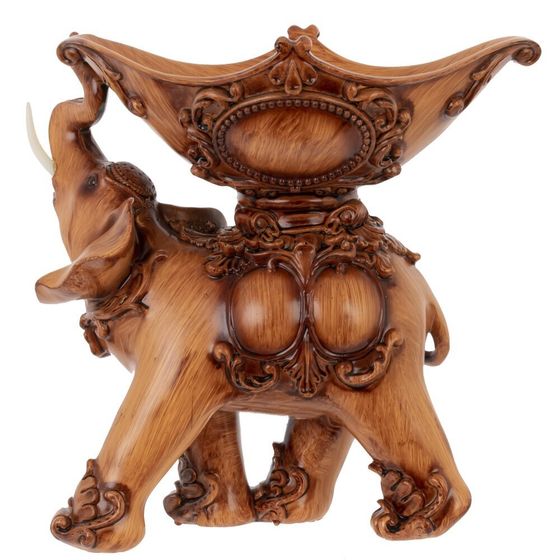 Ваза для фруктов &quot;Слон&quot;, L20 W13 H20,5 см