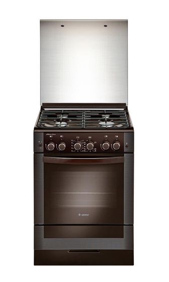Плита газовая Gefest ПГ 6300-02 0047 коричневый стек.крышка реш.чуг