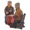 Фигурка декоративная &quot;Бабушка с дедушкой&quot;, Д21 Ш9 В15 см, 2в.