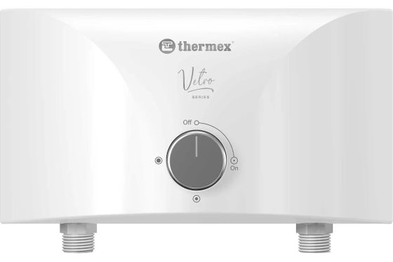 Водонагреватель Thermex Vetro 6500 shower проточный электрический душ белый