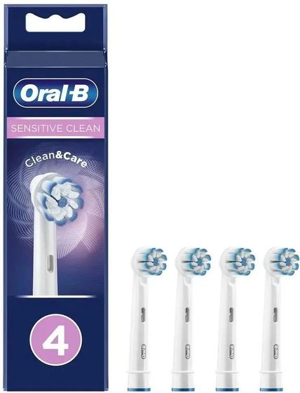 Насадка для зубной щетки Oral-B Sensitive Clean EB60 Sensitive Clean 4шт (для Oral-B)
