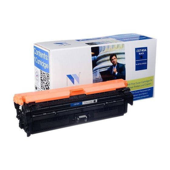 Картридж NVP совместимый HP CE740A Black для LaserJet Color CP5220/CP5225/CP5225dn/CP5225n