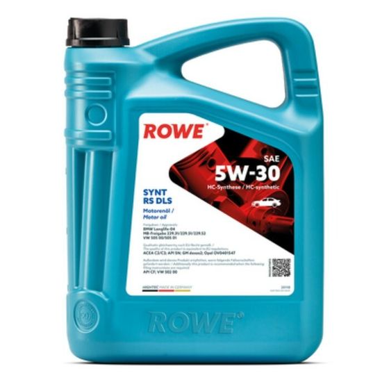 Масло моторное Rowe 5/30 Hightec Synt RS DLS, синтетическое, 4 л