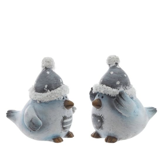 Фигурка декоративная &quot;Птичка&quot;, L3 W4,5 H5 см, 2в.