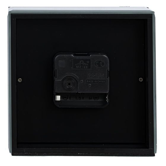 Часы настольные декоративные, L15 W5 H15 см, (1xАА не прилаг.)