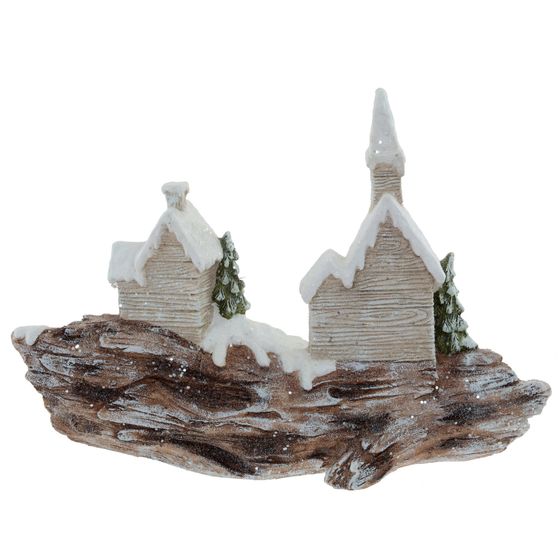 Фигурка декоративная &quot;Домик&quot; (подсветка, 3xAAA), L66 W23 H48 см