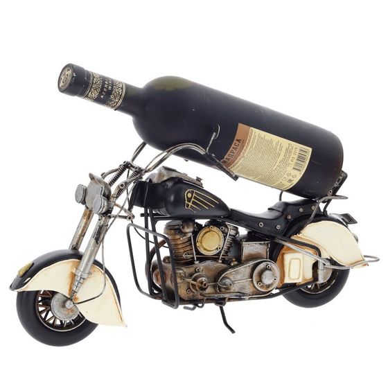 Подставка для бутылки "Мотоцикл", L40 W13,5 H21,5 см