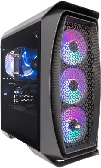 ПК IRU Game 520B5GMA MT черный R5 5600X 16Gb/512Gb RTX3050 8Gb DOS (1926551)
