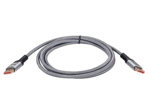 Кабель iOpen DisplayPort(m) - DisplayPort(m) 8K 2м серый (ACG630-2.0)