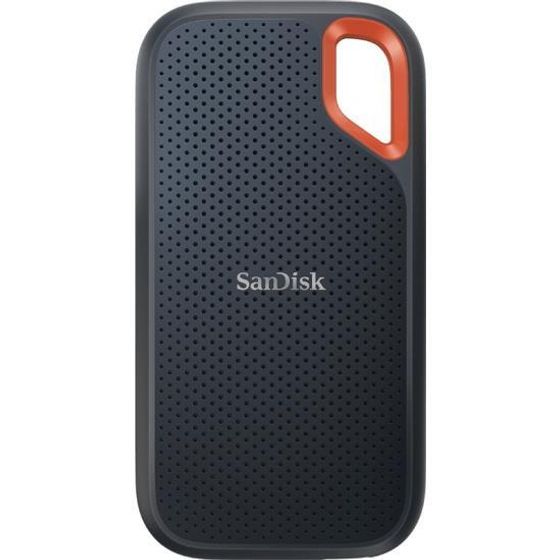 Внешний SSD 2Tb Sandisk USB 3.2 USB-C BY WESTERN DIGITAL Extreme3D TLC Скорость записи 1000 Мб/сек. Скорость чтения 1050 Мб/сек. 1,8&quot;
