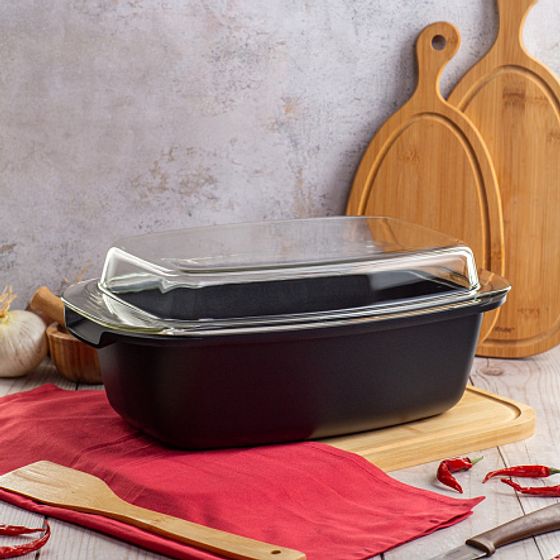 Утятница BUON APPETITO 32х21 с крышкой