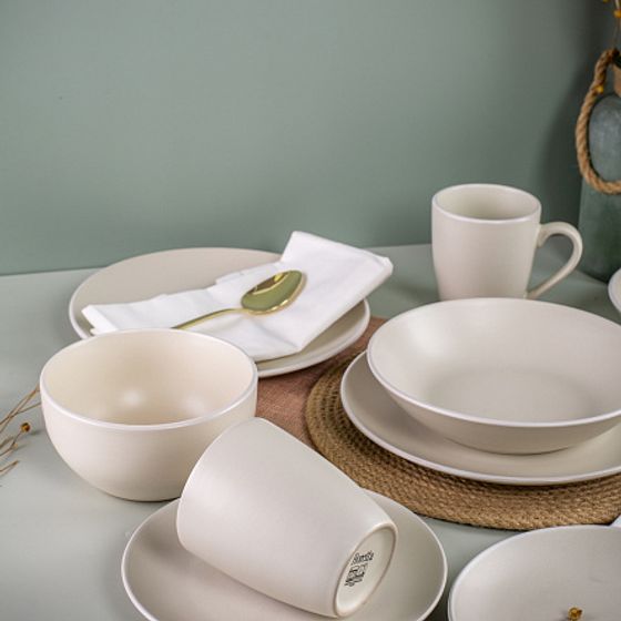 Тарелка десертная SCANDY MILK 19.3см