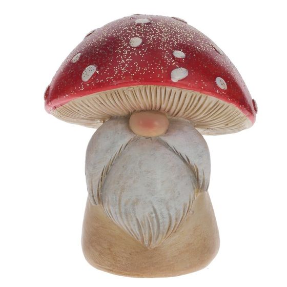 Фигурка декоративная &quot;Гриб&quot;, L7 W7 H8,5 см, 2в.