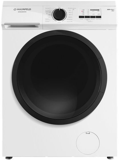 Стиральная машина Maunfeld MFWM106WH052 белый, 6кг, 1000об/мин