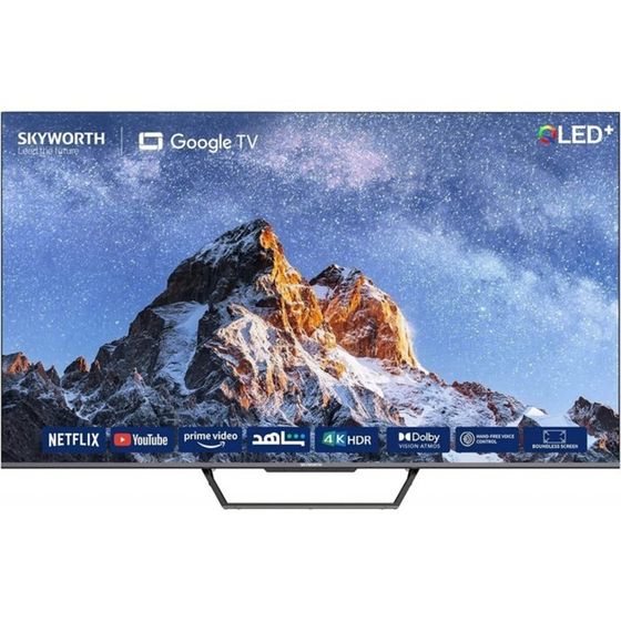 Телевизор SKYWORTH 55SUE9500, 55&quot;, 3840x2160, DVB-T2/C/S/S2, HDMI 3, USB 2, Smart TV, QLED