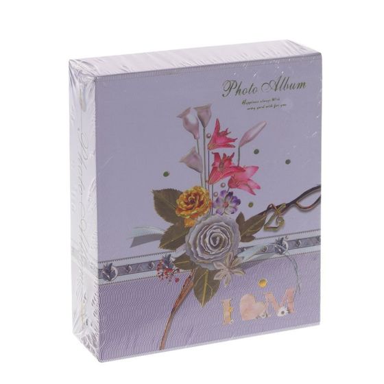 Фотоальбом для 40 фото 10*15, Д14 Ш4,5 В17 см, 4в.