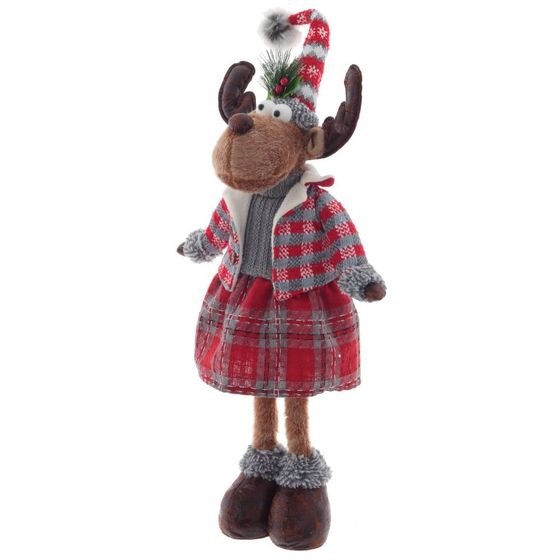 Игрушка набивная &quot;Олень&quot;, L24 W16 H78/45 см, 2в.