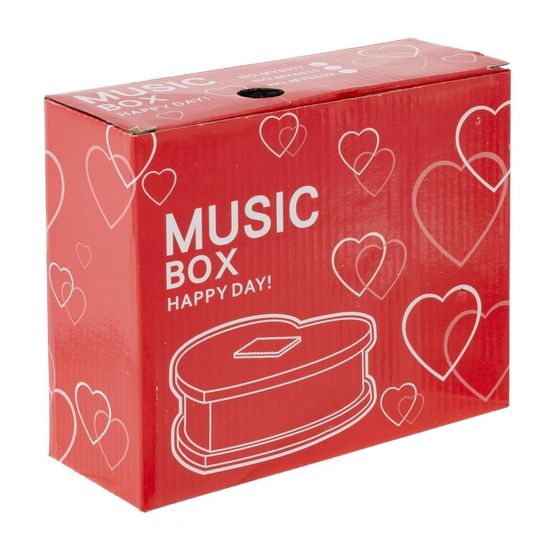 Шкатулка (музык.), L19 W17 H6 см
