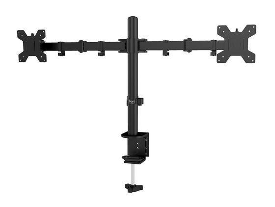 Кронштейн для мониторов Buro M052 черный 15&quot;-27&quot; макс.16кг крепление к столешнице поворот и наклон