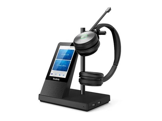 Гарнитура накладные Yealink WH66 Dual UC беспроводные черный