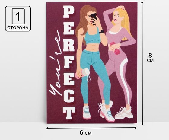 !Открытка-мини 10 штук дизайн микс 8 х 6см