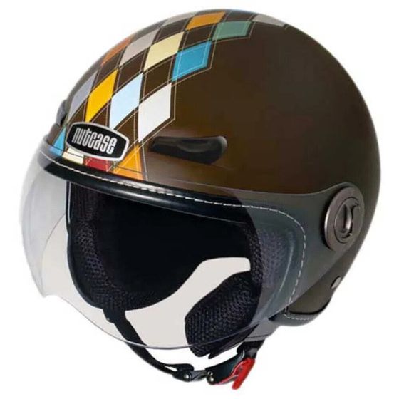 NUTCASE Modern Argyle open face helmet