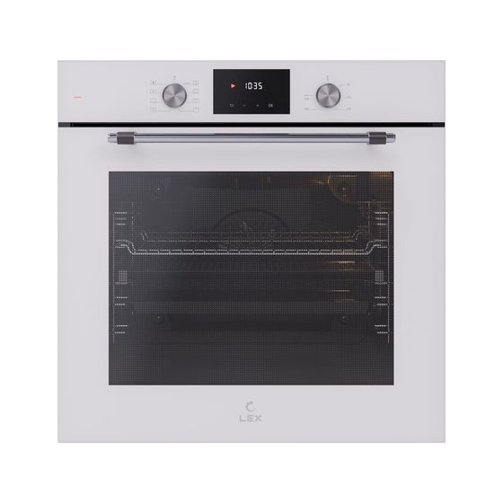 Духовка электрическая LEX EDP 680 WH MAX белый