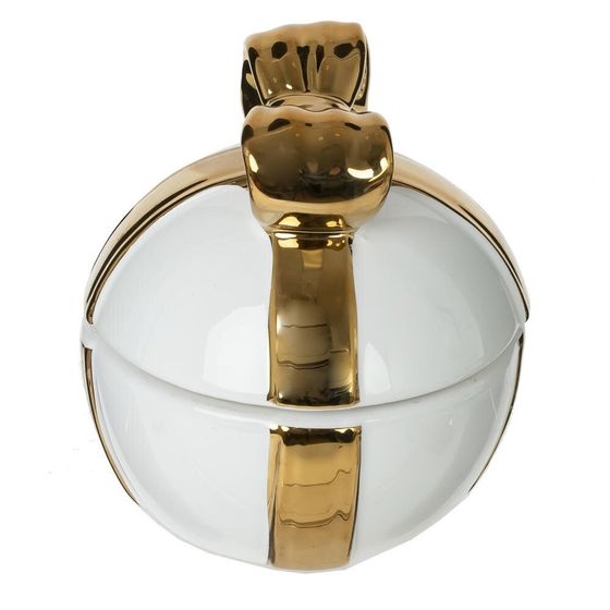 Шкатулка, L9,5 W9,5 H10,5 см