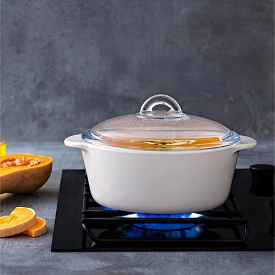 Кастрюля FLAME 2л с крышкой